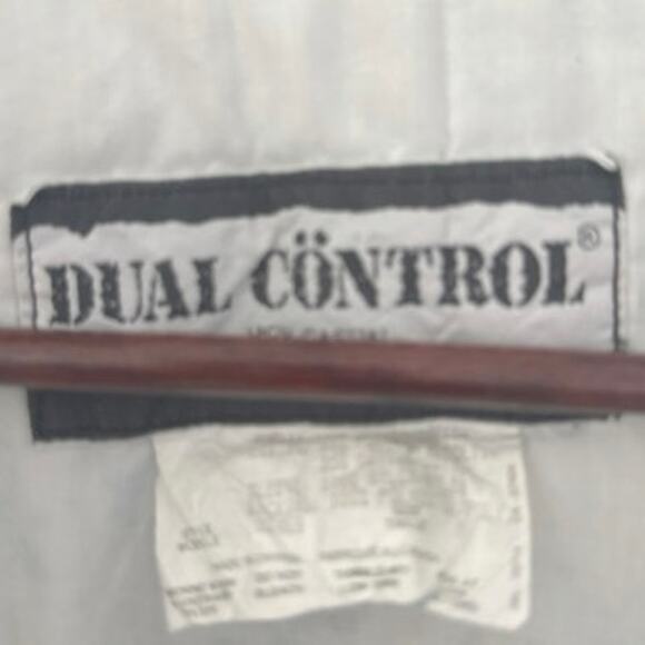 Vintage Denim Jacket unisex Pilot Bomber Military Puffer Biker Jean Acid Wash M - Picture 11 of 16